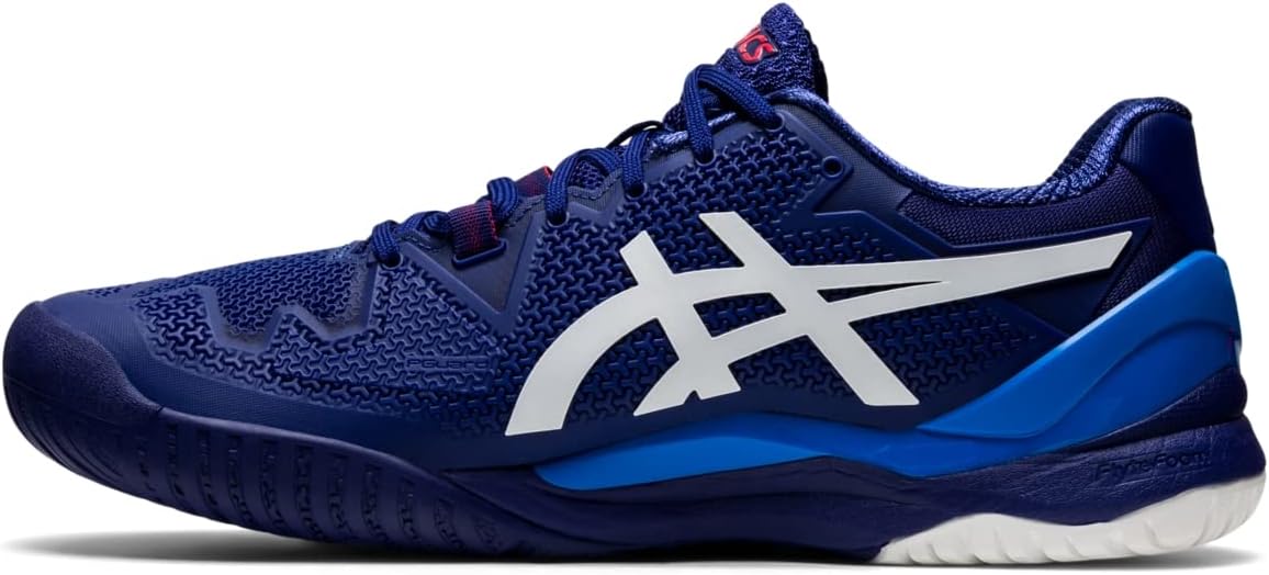 Asics Men's Gel-Resolution 8 Tennis/Pickleball Shoes (Wide 2E)