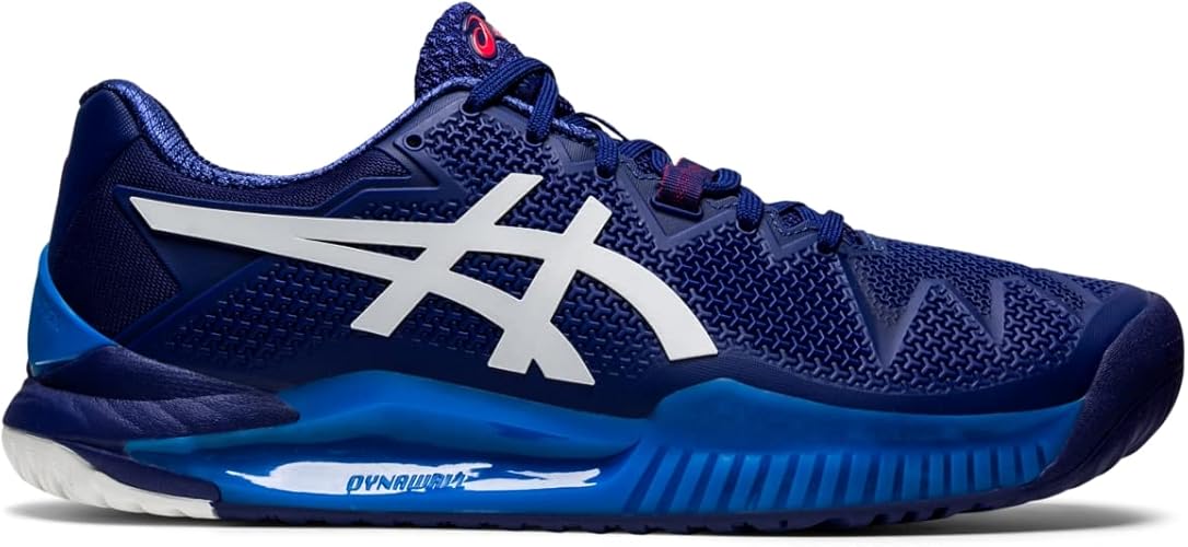 Asics Men's Gel-Resolution 8 Tennis/Pickleball Shoes (Wide 2E)
