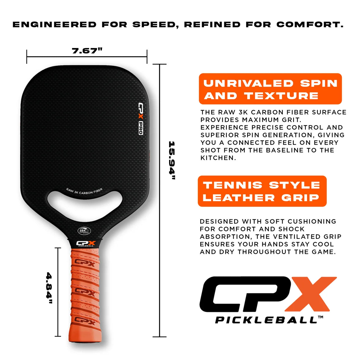 CPX Pro Pickleball Paddle
