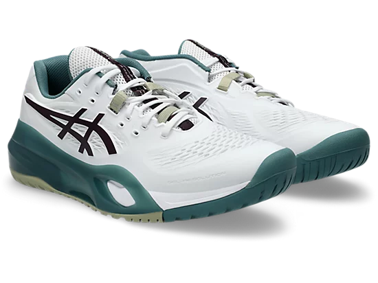 Asics Gel-Resolution X Men [White/Dark Aubergine]
