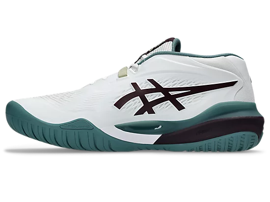 Asics Gel-Resolution X Men [White/Dark Aubergine]