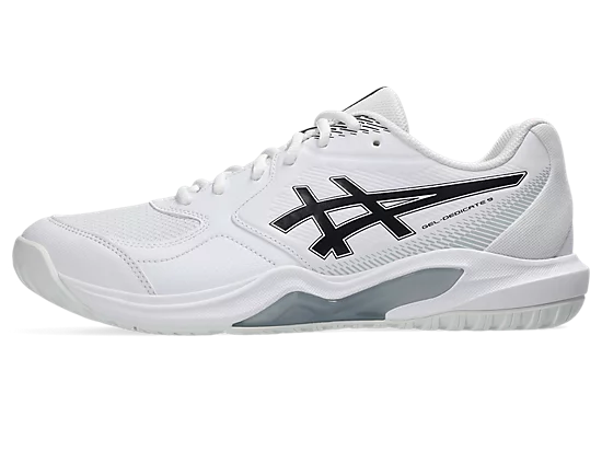 Asics Gel-Dedicate 9 Men WIDE (2E) [White/Black]