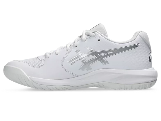 Asics Gel-Dedicate 9 Women WIDE [White/Pure Silver]