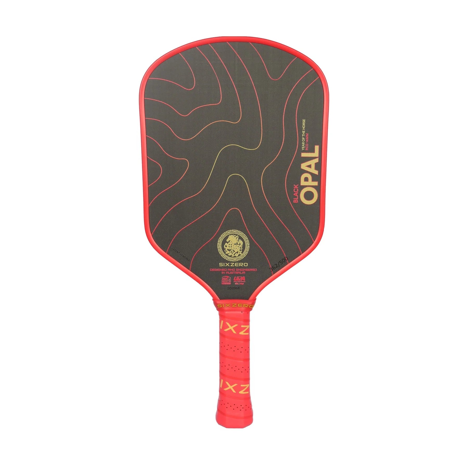Six Zero Black Opal Pickleball Paddle