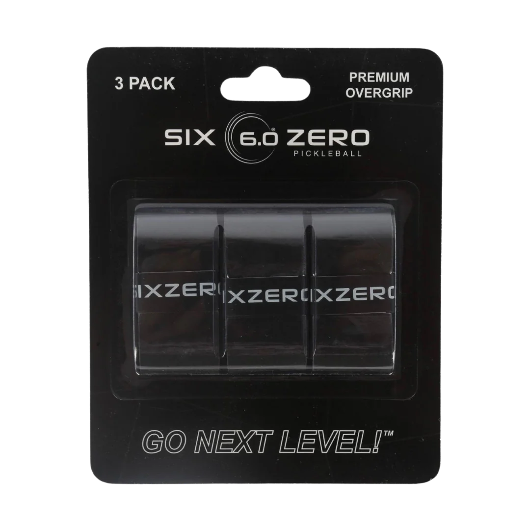 Six Zero 高级拍柄吸汗带 3 件装