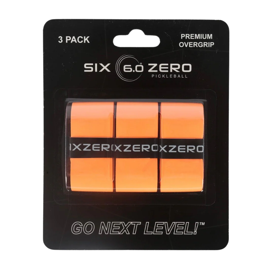 Six Zero 高级拍柄吸汗带 3 件装