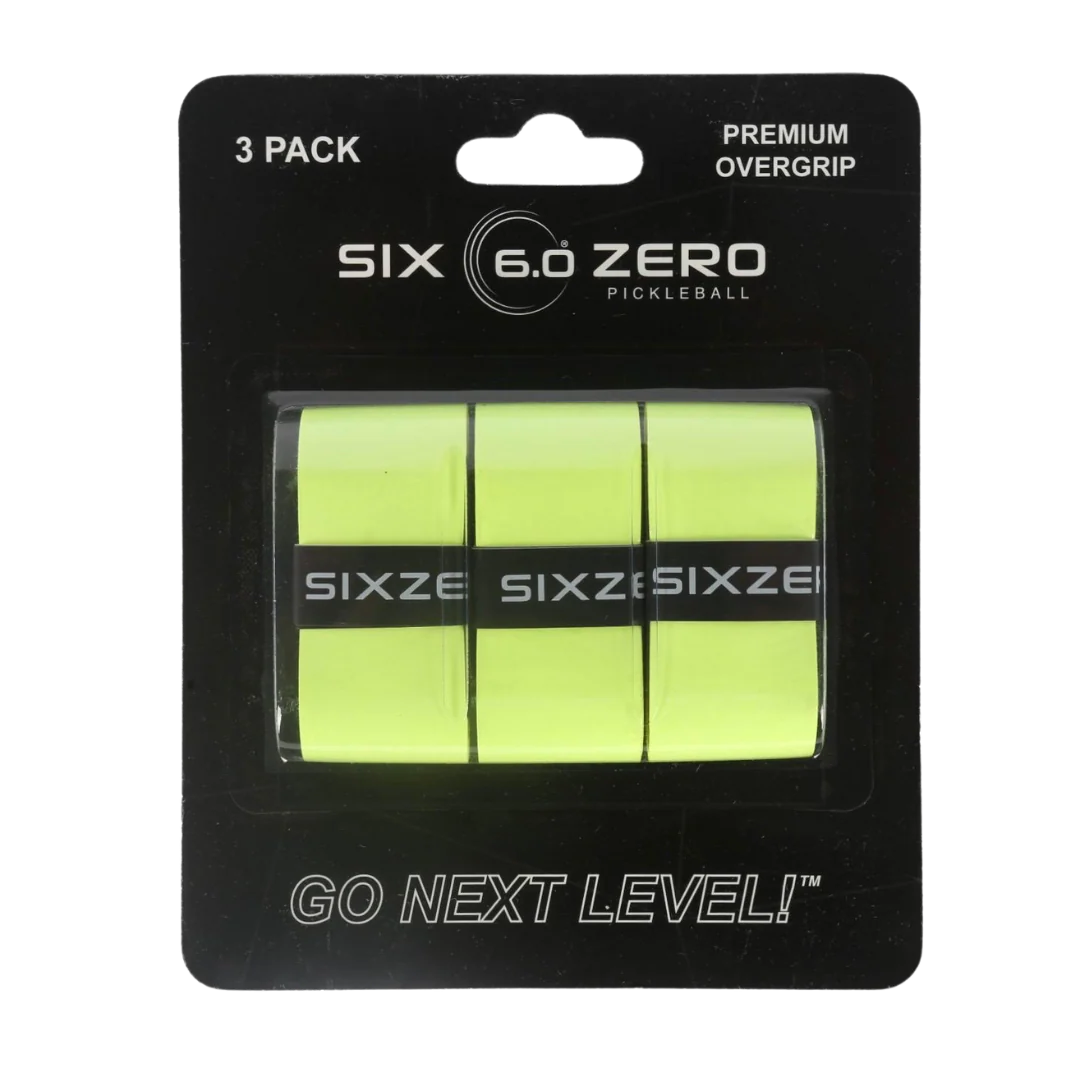 Six Zero Premium Over Grips 3 pack