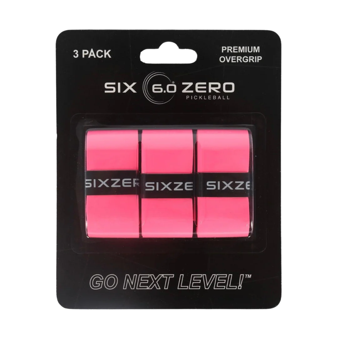 Six Zero Premium Over Grips 3 pack