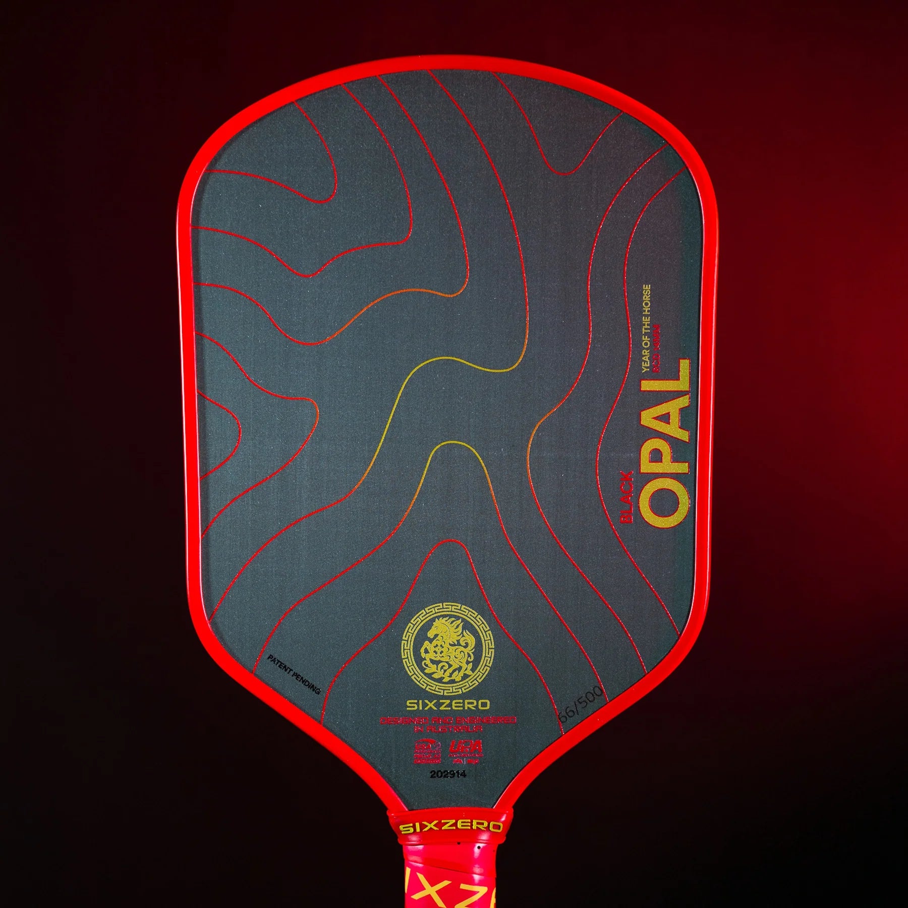 Six Zero Black Opal Pickleball Paddle