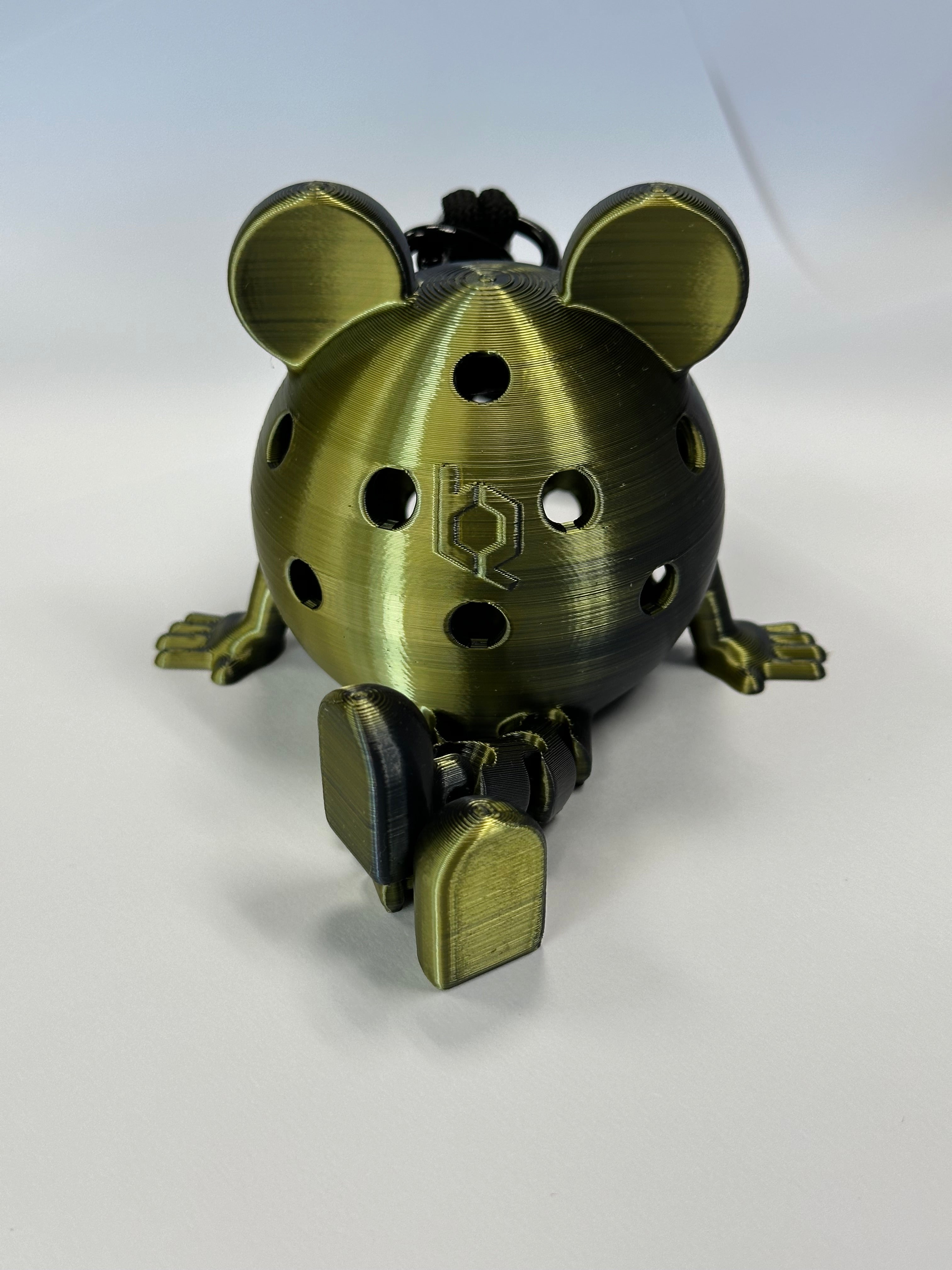 Pickleball Pip – 3D Printed Articulated Pickleball Mascot & Keychain