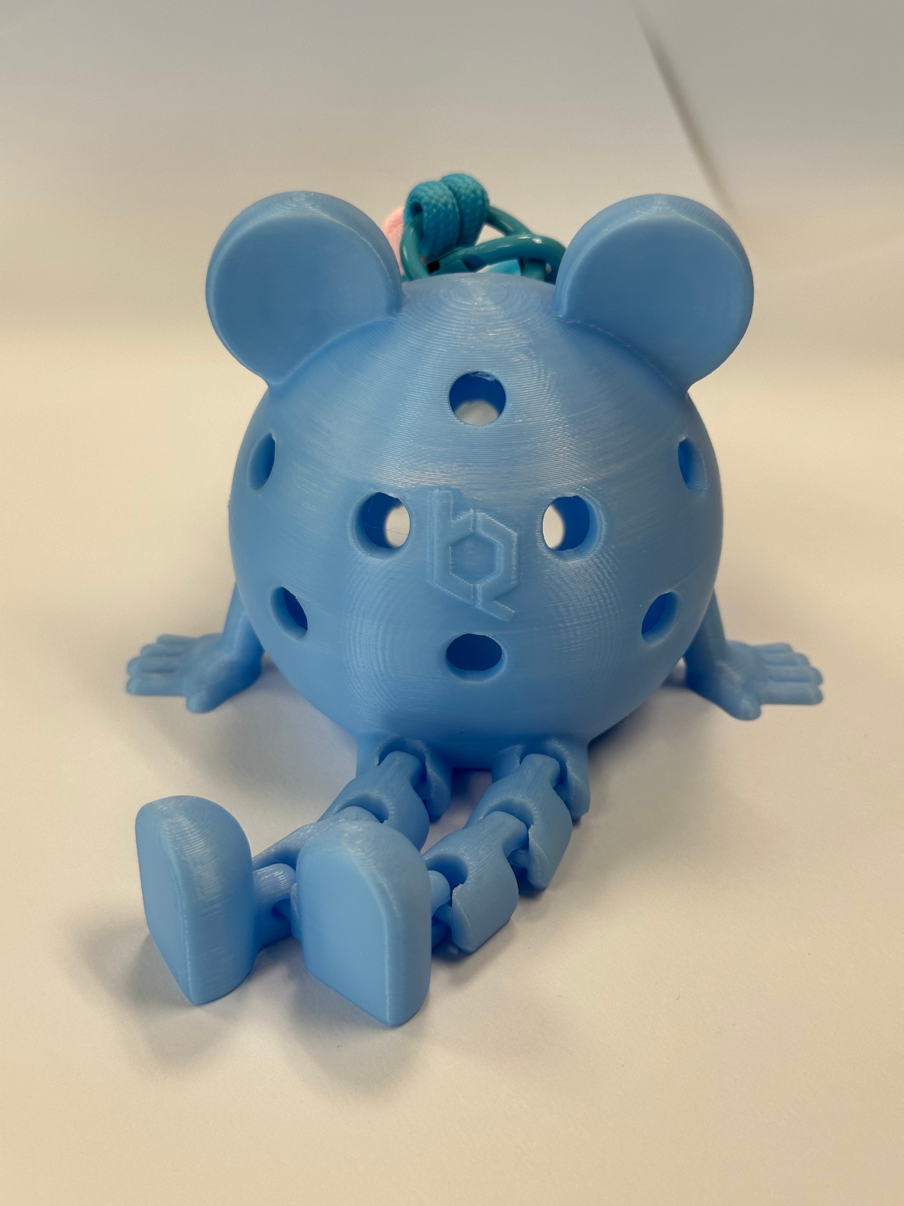 Pickleball Pip – 3D Printed Articulated Pickleball Mascot & Keychain