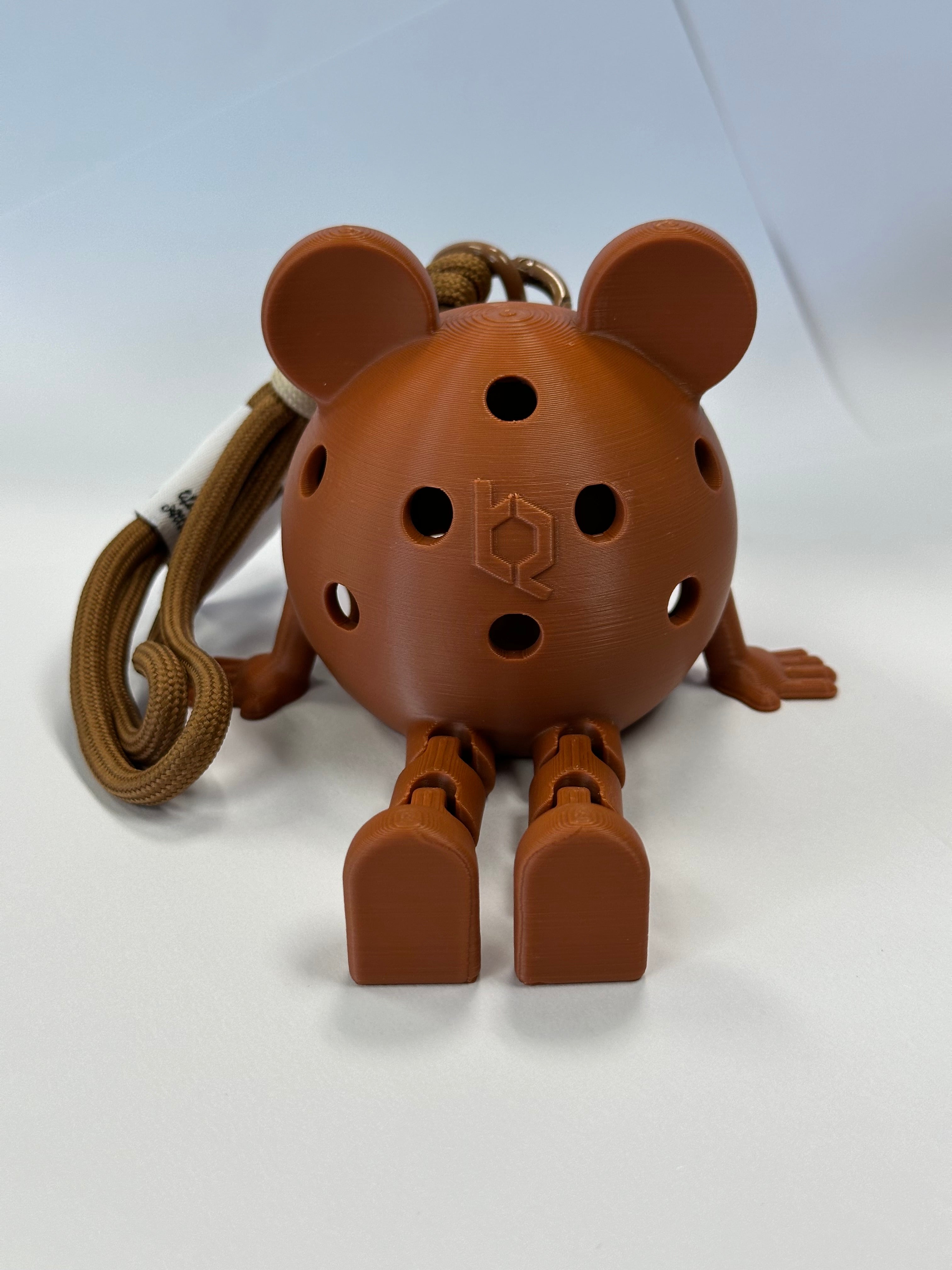 Pickleball Pip – 3D Printed Articulated Pickleball Mascot & Keychain