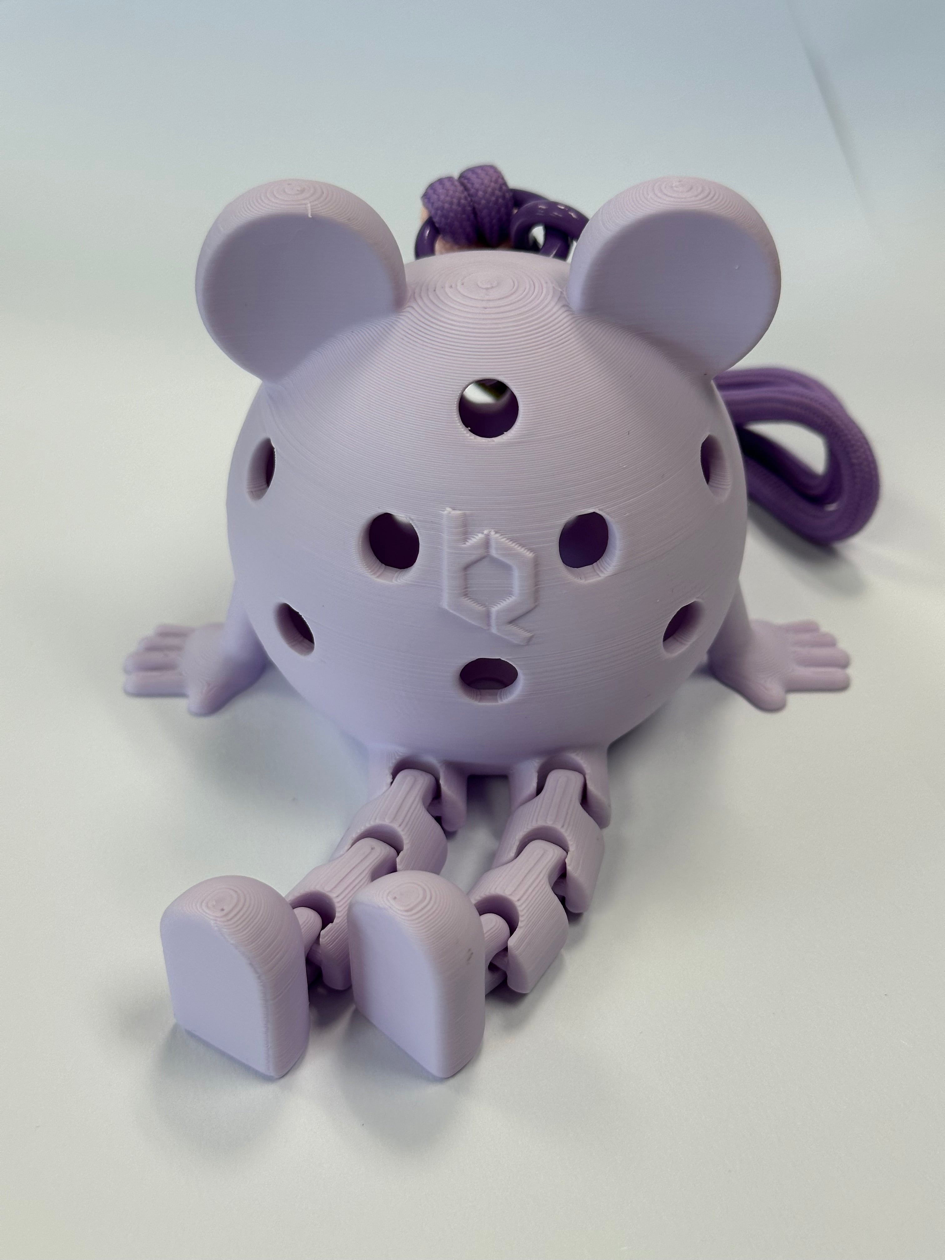 Pickleball Pip – 3D Printed Articulated Pickleball Mascot & Keychain