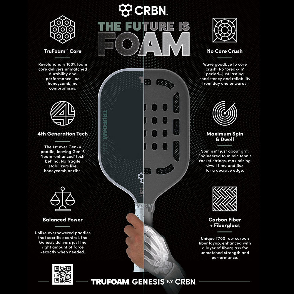 CRBN¹ TF Genesis (long Handle) Pickleball Paddle