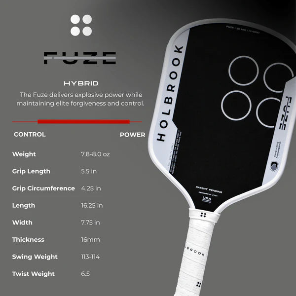Holbrook Fuze Pickleball Paddle
