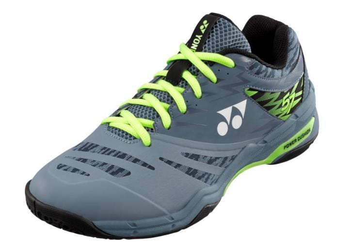 Yonex Shoes Yonex Power Cushion SHB57 Unisex Court Shoes [Blue/Grey]